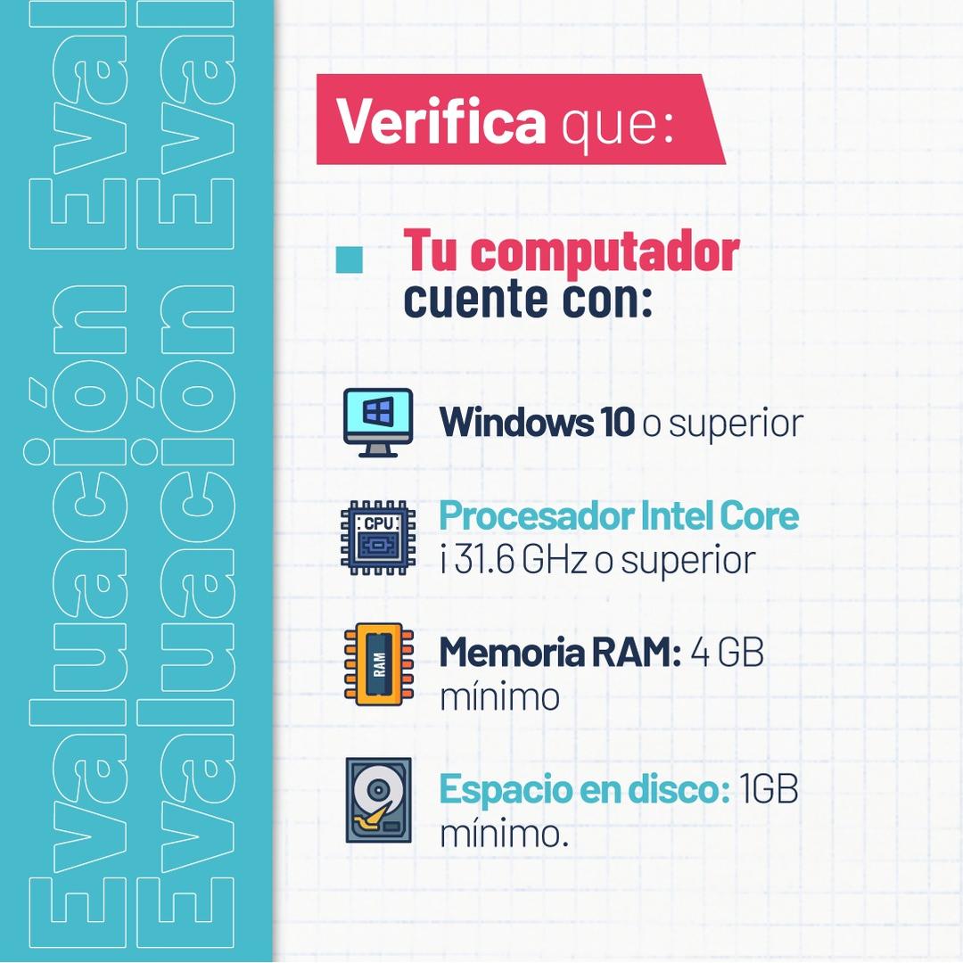 Recomendaciones Importantes para la Evaluación para Institutos o Conservatorios Superiores Públicos