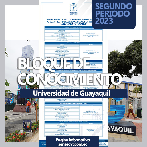 Bloque de Conocimiento - Universidad de Guayaquil