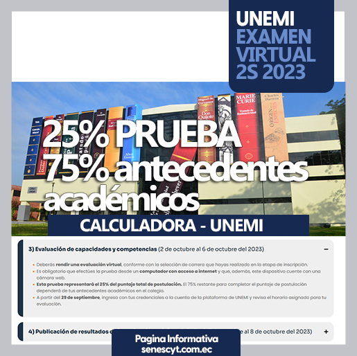 Calculadora UNEMI