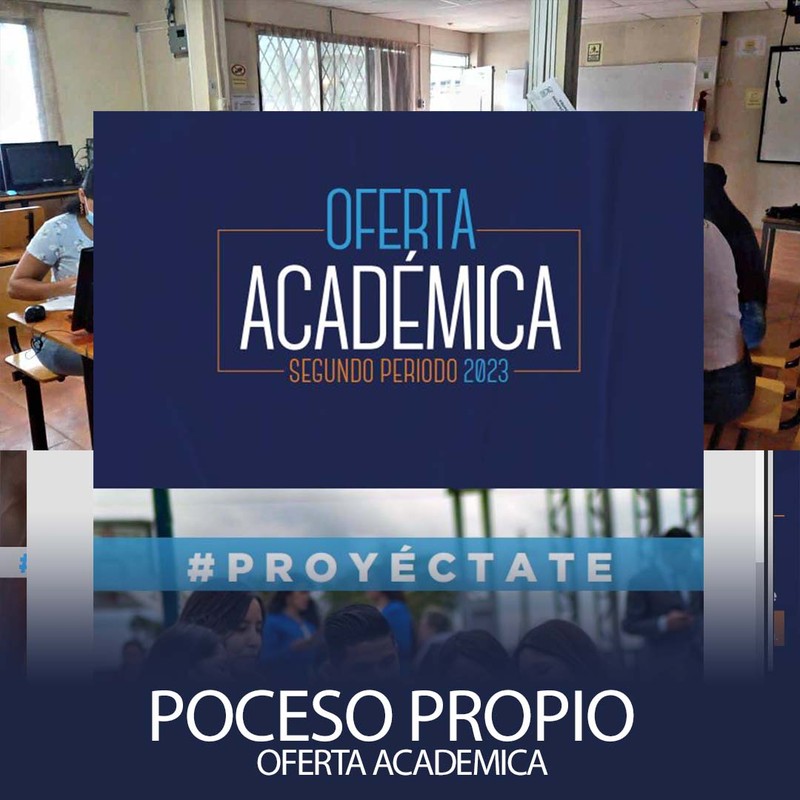 Oferta Académica Proceso Propio 2S 2023