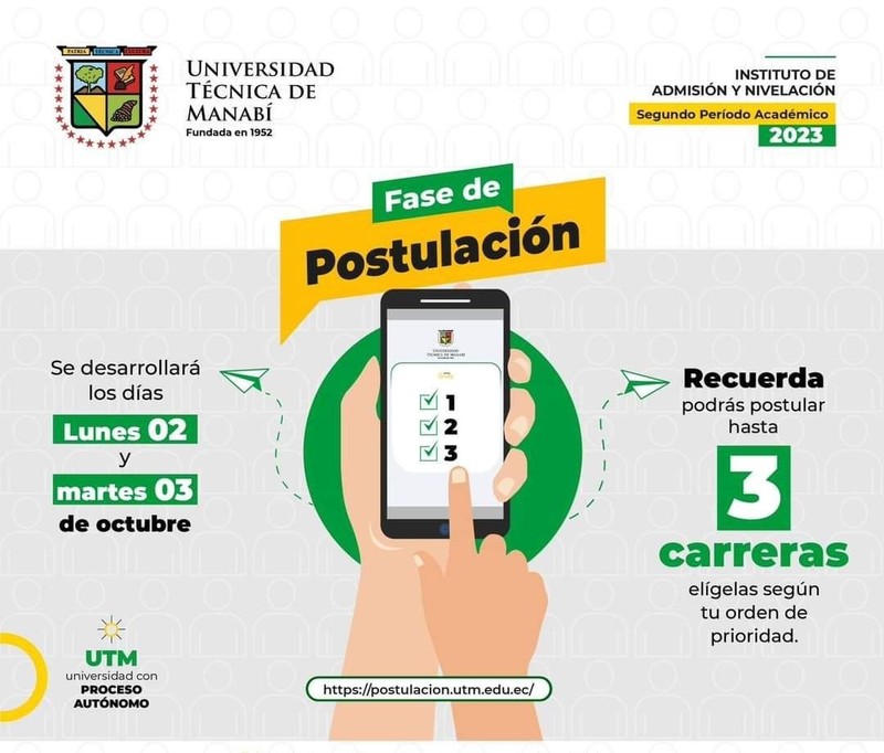 Fase de Postulación UTM