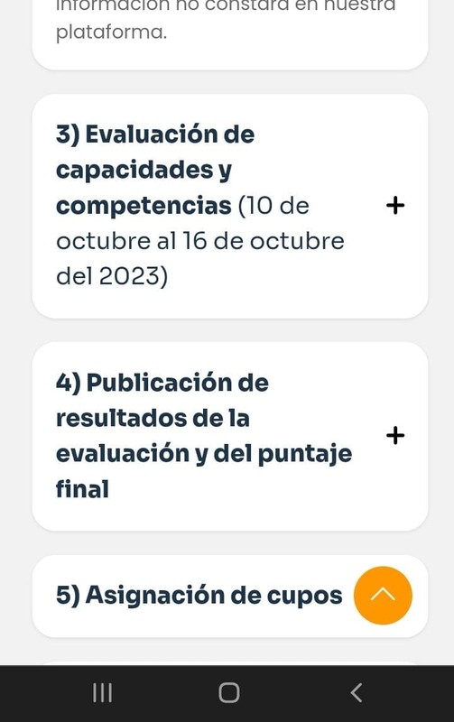 Nueva Fecha de Evaluación UNEMI