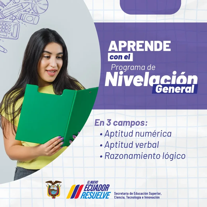 Aprende con el Programa de Nivelación General