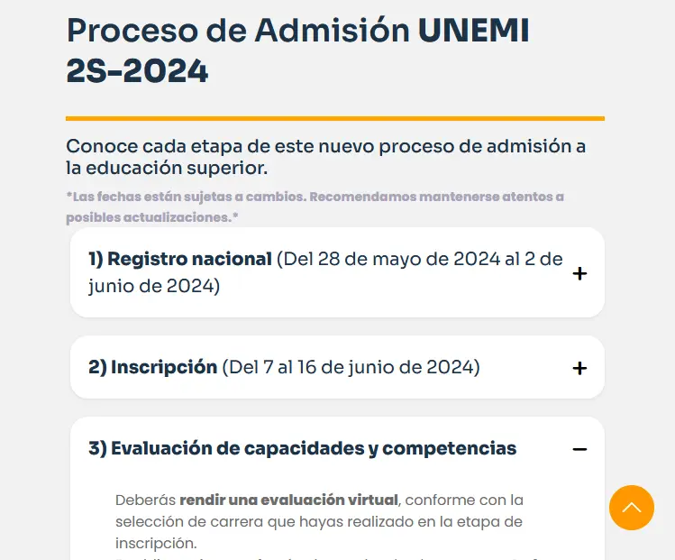 ¿Cómo será la evaluación en la UNEMI para el Segundo Semestre de 2024?