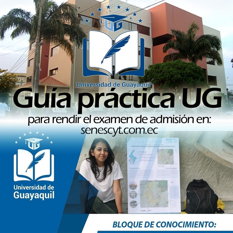 Guía práctica para el examen de admisión a la Universidad de Guayaquil | UG