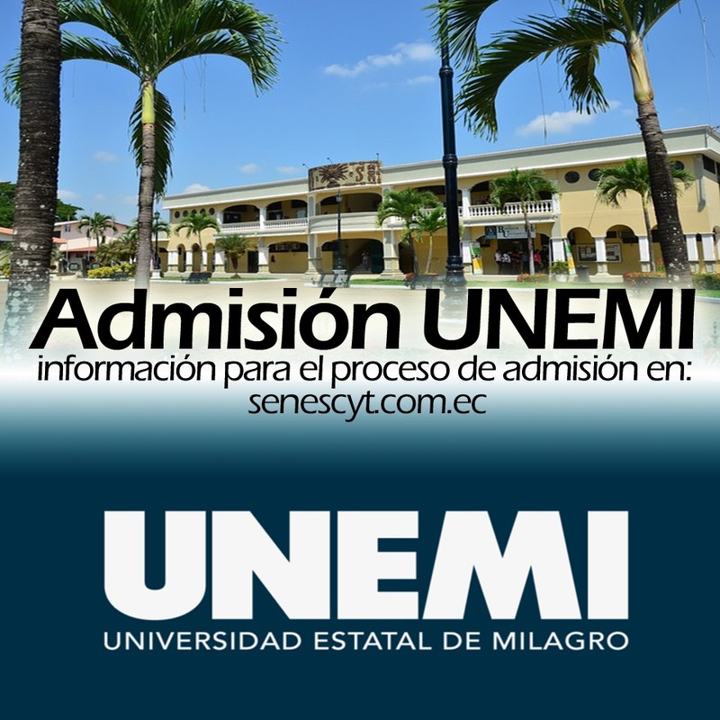 Proceso de Admisión UNEMI 2023