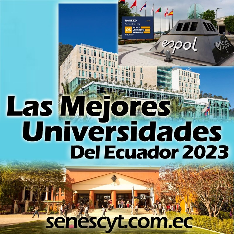 Las Mejores Universidades de Ecuador según los Rankings de SCIMAGO INSTITUTIONS 2023