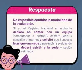 Cambiar Modalidad para Evaluación en Institutos y Conservatorios Públicos