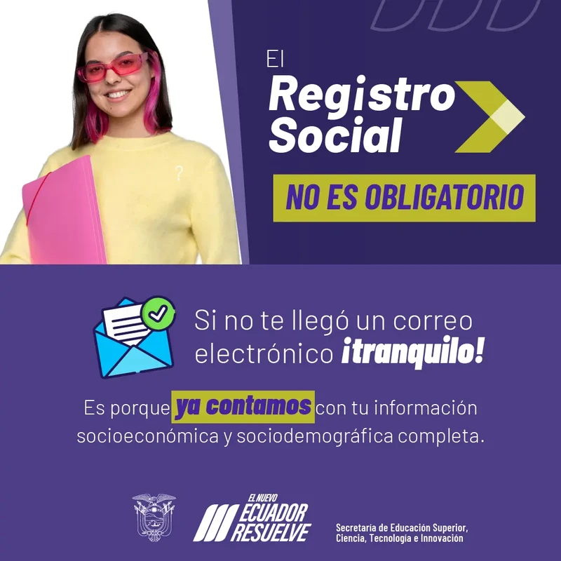 Εl Registro Social NO ES OBLIGATORIO | 2024 2s