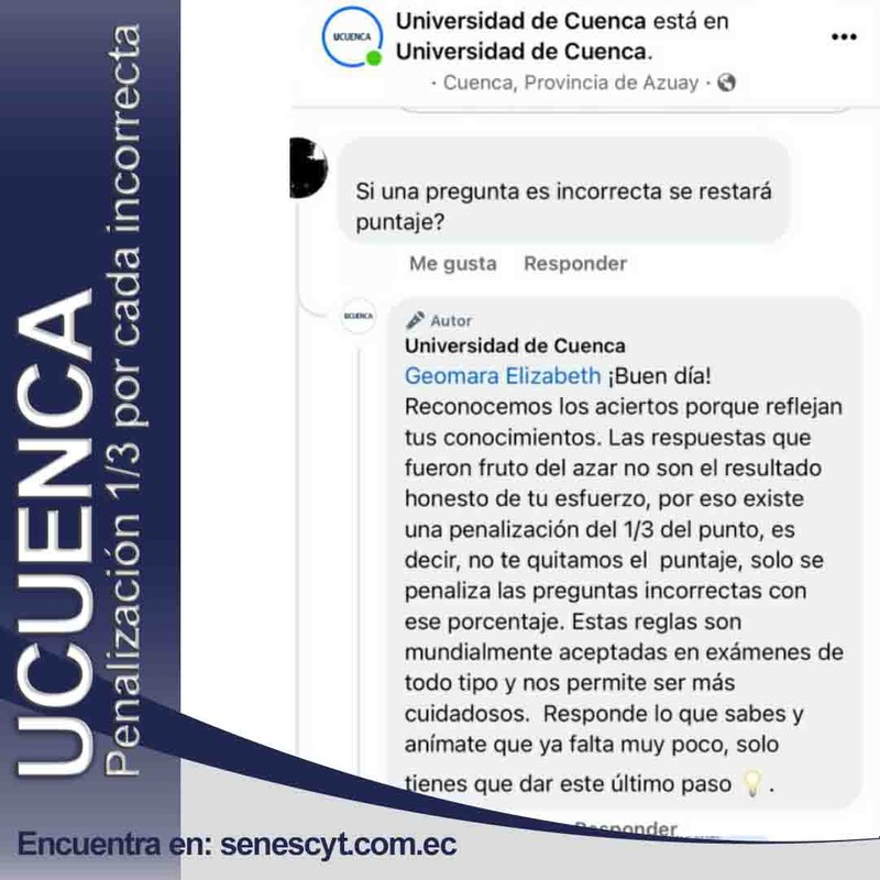 Penalización por respuestas al azar: La importancia del esfuerzo en los resultados - UCUENCA