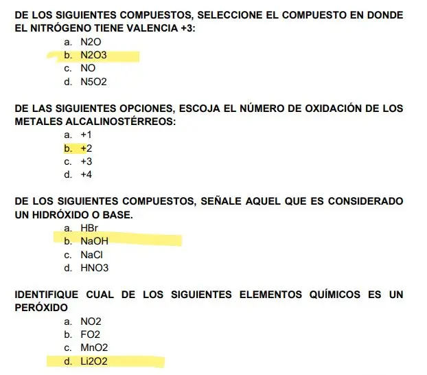 Guía de Estudio UG QUÍMICA 2024 1s