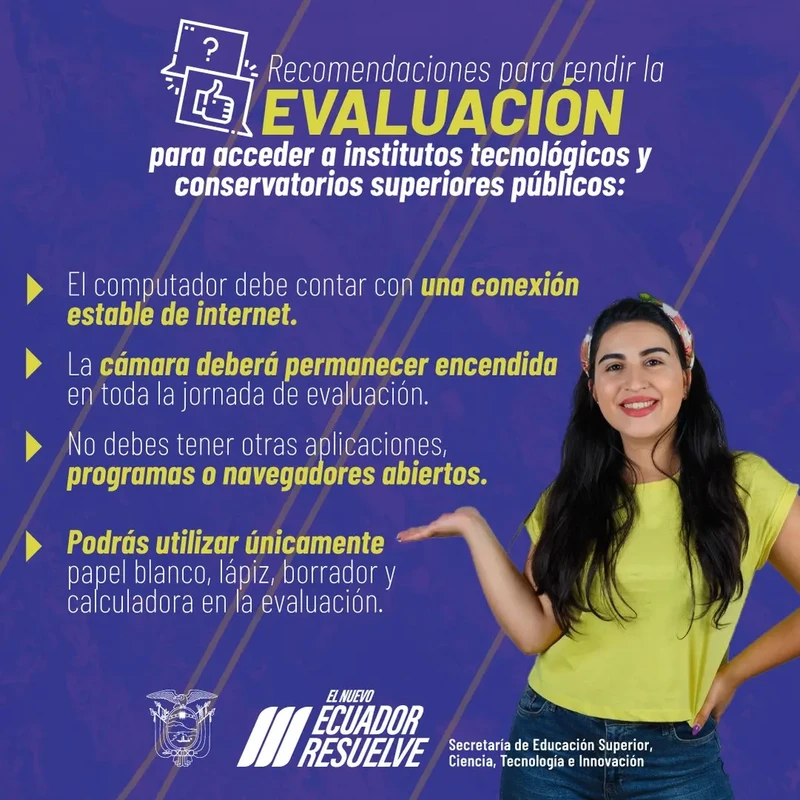 Evaluación para Institutos: 13-15 de Agosto 2024