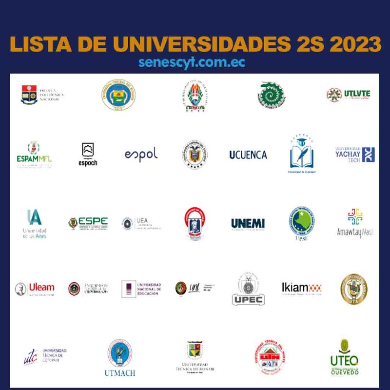 Lista de Universidades 2023: Fechas oficiales para el Segundo Período Académico